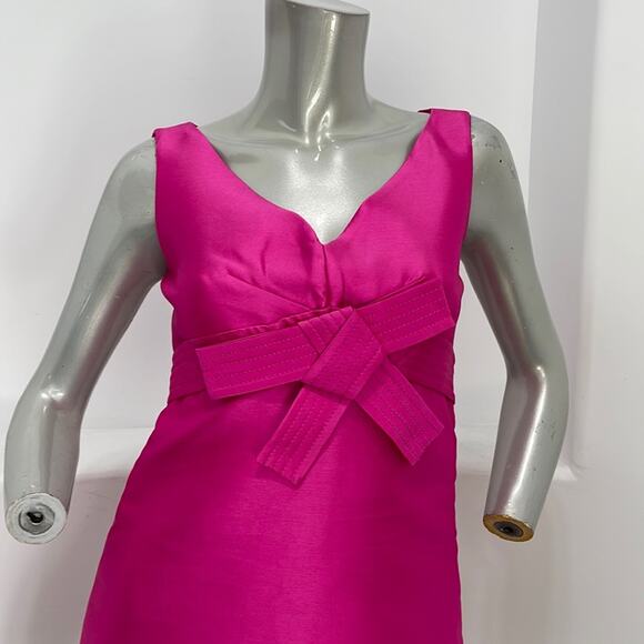 Kate Spade New York Origami Bow A-Line Tokyo Mini Dress Pink Size 2 BNWT - Picture 7 of 15